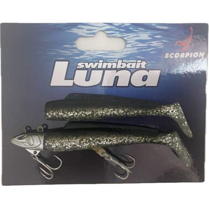 Leurre de pêche - Scorpion - LUNA - 11.5cm - 28g - Design réaliste et durable