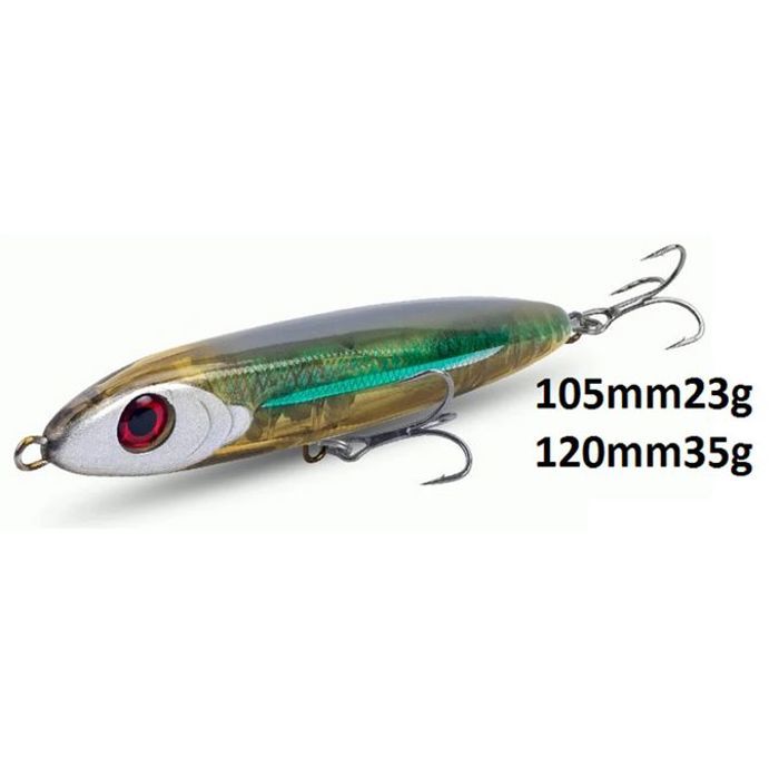 LEURRE DE PECHE - LEYDUN - Appât Élrigide - 120mm - 35g - Pêche en mer
