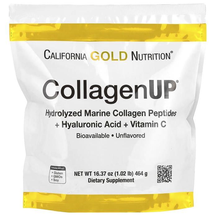 CollagenUP®, Peptides de collagène marin hydrolysé à l'acide hyaluronique et à la vitamine C, Non aromati