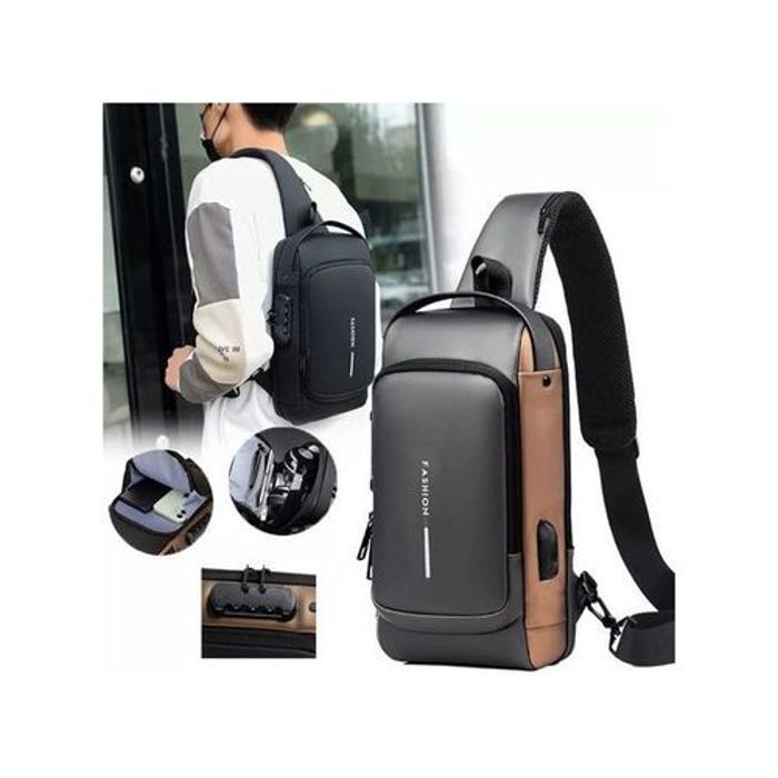 Fashion sac à dos , étanche, antivol, voyage, chargeur USB