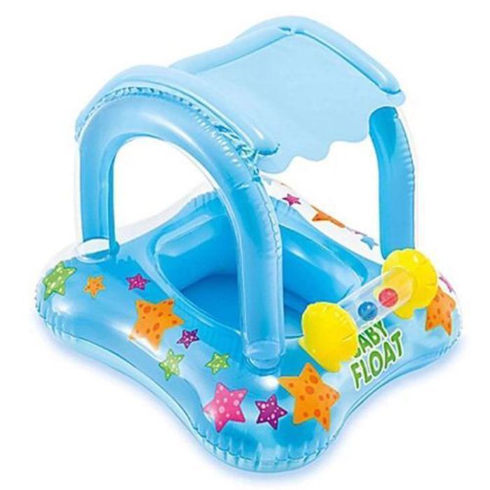 Bouée Flotteur Protection Solaire Gonflable 71cm anti UV