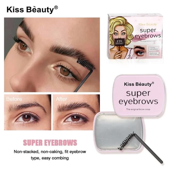 Fixateur Sourcils. Base Fixateur naturel de modelage incolore et transparent.