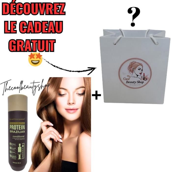 Après-shampooing - KERATINE QUEEN - 250ml - Sans sulfate - Sans paraben - Hydratant