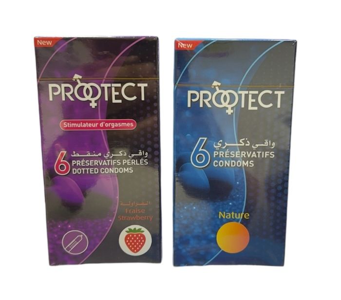 Protect Preservatifs Fraise 6 Pieces + 6 pcs