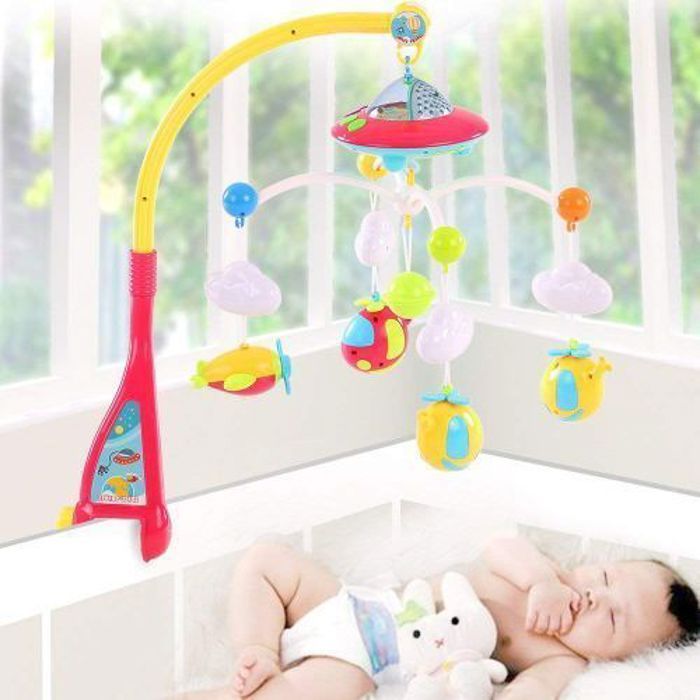Bébé mobile musical grand format avec télécommande