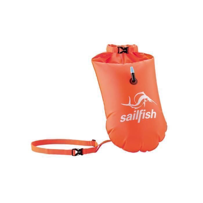 Bouée de sécurité natation - Sailfish - Orange - Très visible - Ceinture à gonfler - Mixte