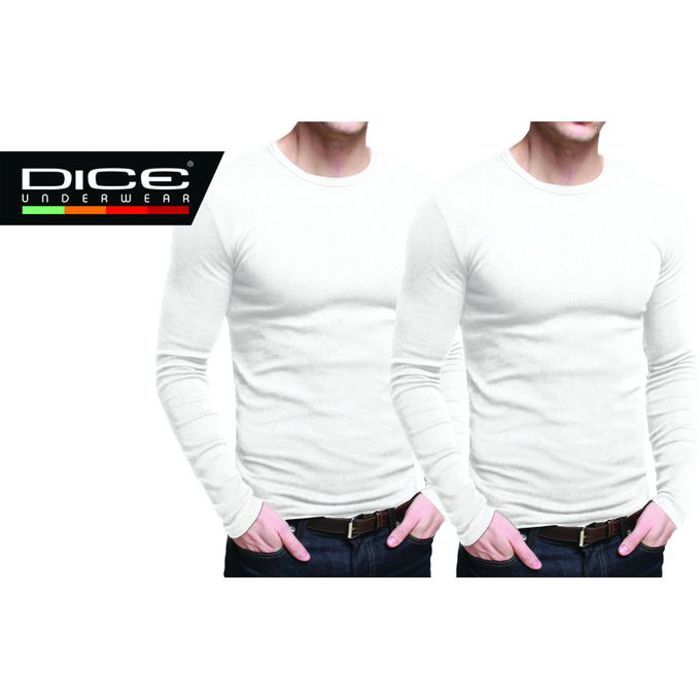 Pack de 2 T-shirt manche Longue -Homme