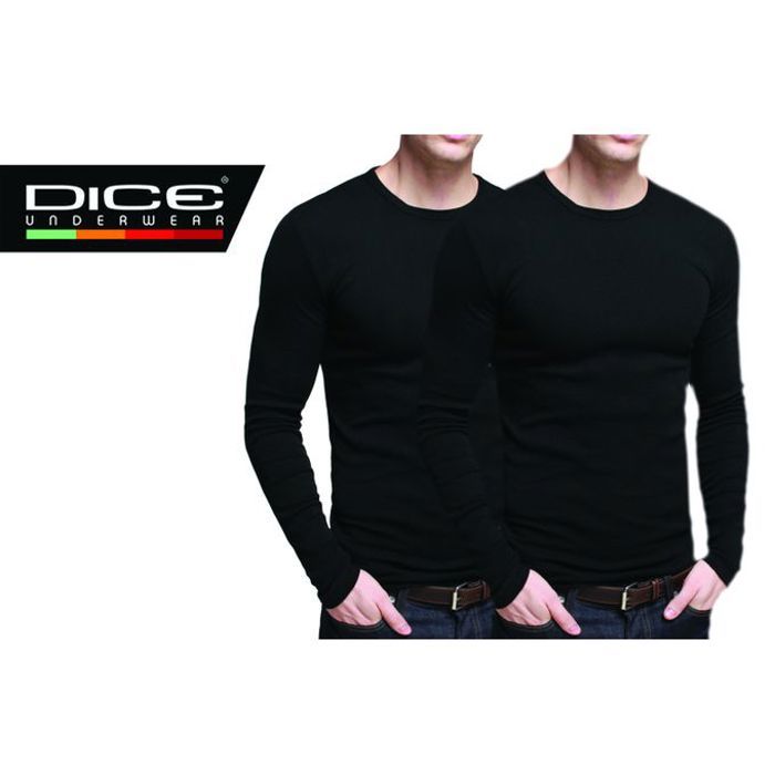 Pack de 2 T-shirt manche Longue -Homme