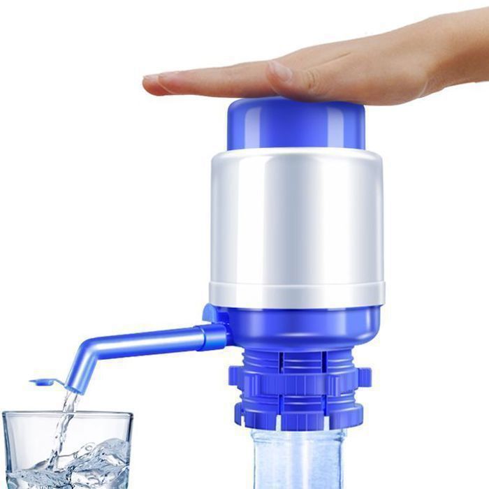 Distributeur d'eau pour bouteille manuelle pompe à pression universelle sans bpa