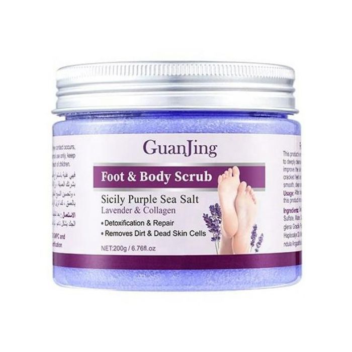 Guanjing gommage pour les pieds et le corps, réparation, élimination de la saleté et des cellules mortes
