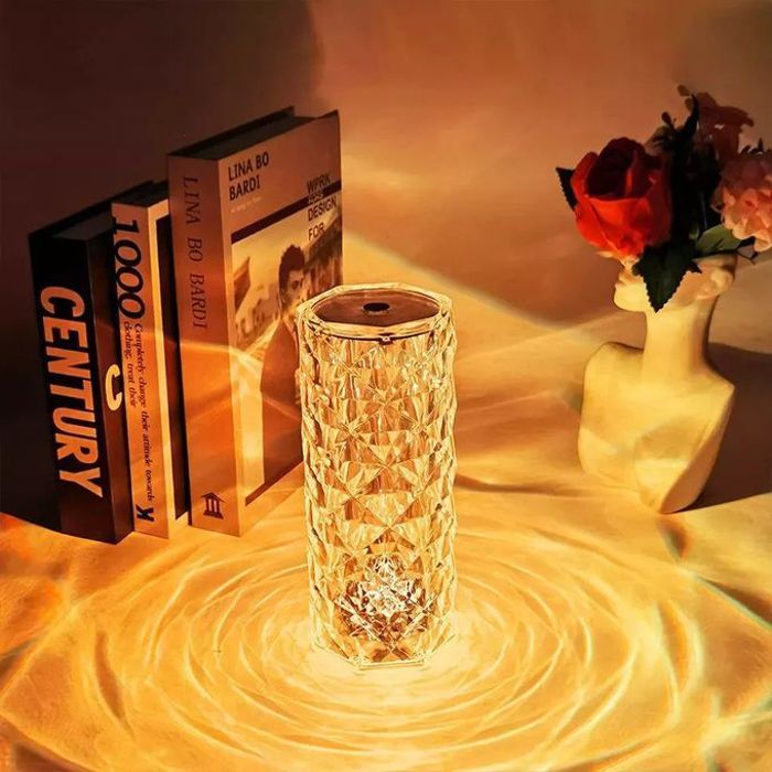 Veilleuses nuit lampe de table magique rechargeable sans fil / touche control empreinte