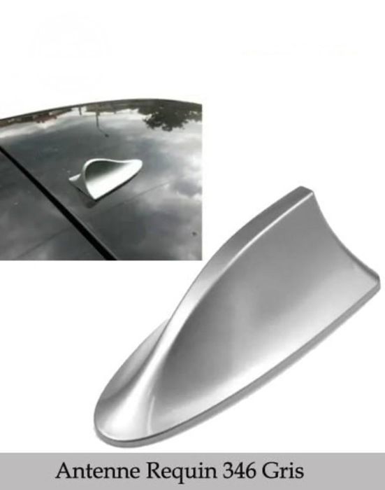 Antenne de toit Requin 346 Gris