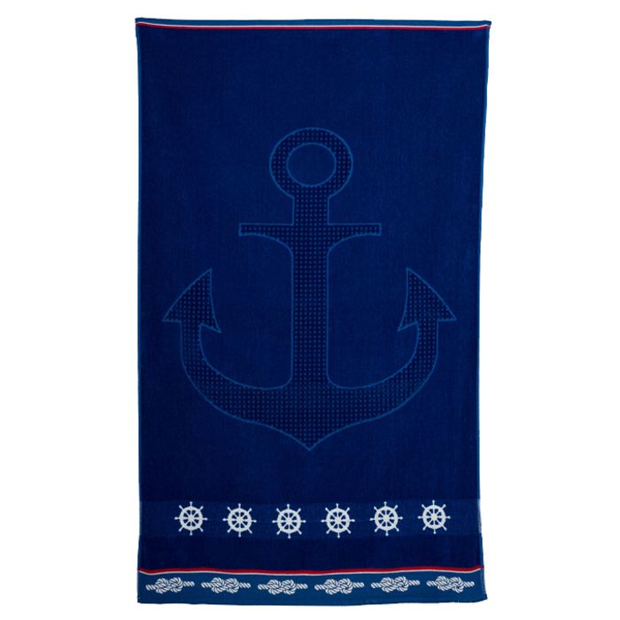 Serviette de plage - Dice - 100x170 cm - Multicolore - Rectangulaire - Lavable