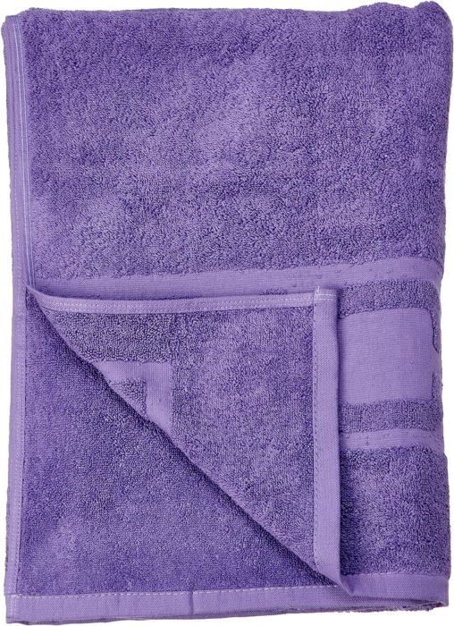 Serviette - Dice - 90x160cm - Coton 100% - Mauve - Lavable
