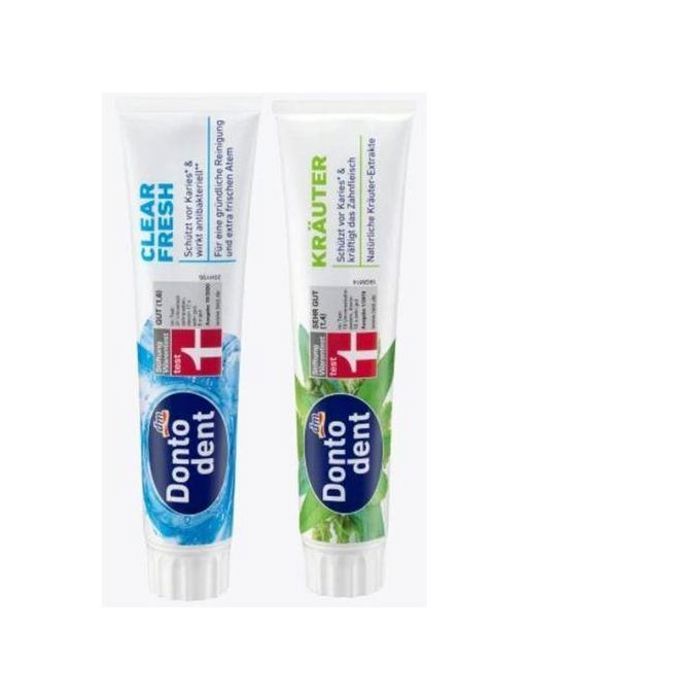Dentifrice - DONTODENT - Clear Fresh - 125ml - Protection Complète - Fraîcheur Longue Durée