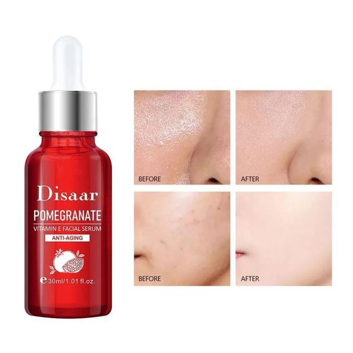 Disaar Sérum pour visage à la grenade, rétrécissant les pores, hydratant