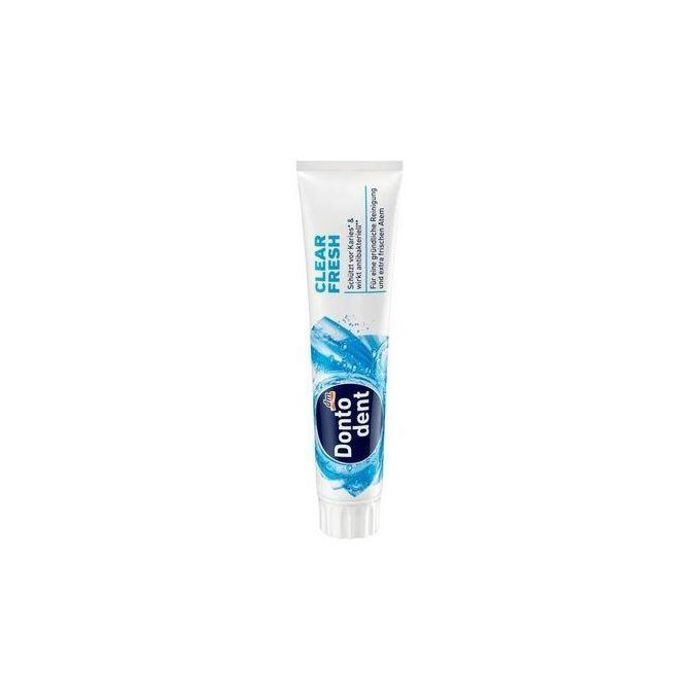 Dentifrice - DONTODENT - Clear Fresh - 125ml - Fraîcheur Longue Durée - Protection Complète