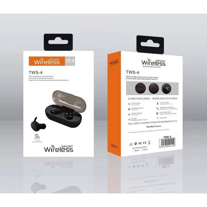 Écouteur Bluetooth 5.0TWS Tuner Bluetooth Tuner Bluetooth Casque Bluetooth