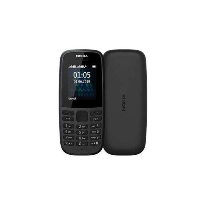 Nokia Téléphone portable 105 (2019) 1.77" (4Mo, 4Mo) Dual SIM - Multi couleur