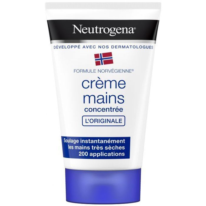 Neutrogena Crème Mains Concentrée L'Originale pour Mains Sèches 50ml