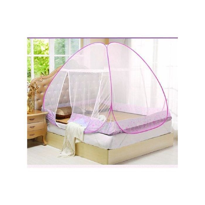 Tente Moustiquaire Anti-moustiques Pour Lit 180X200X150 CM (1 Porte)