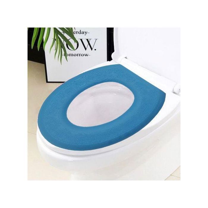 couverture de toilette en silicone - couleur  aliatoire