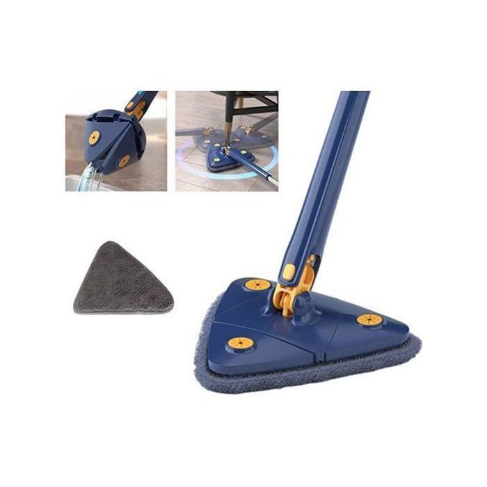 Vadrouille Triangular Mop avec Compression Automatique de l eau Rotative