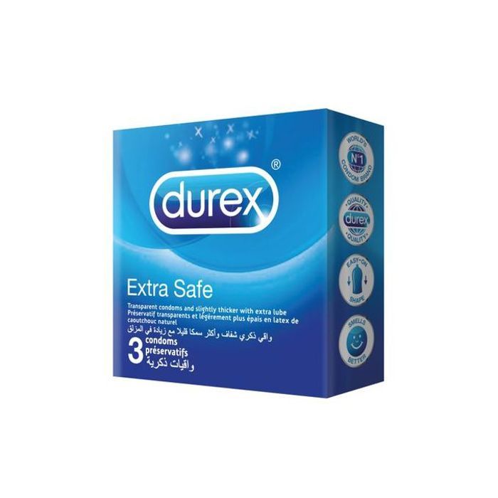 Durex Extra Safe - 3 préservatifs