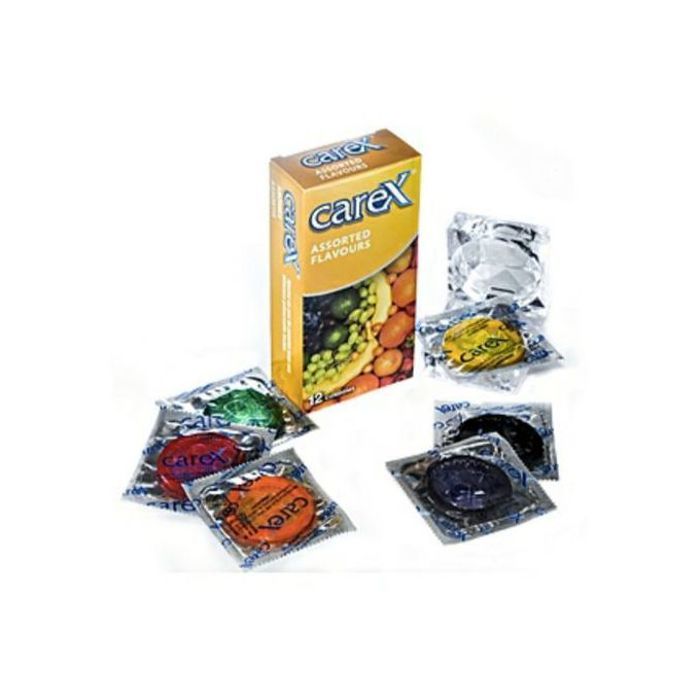 Carex Jelly LWS > BOITE DE 12 PRÉSERVATIFS CAREX DIFFÉRENTS ARÔMES CAREX
