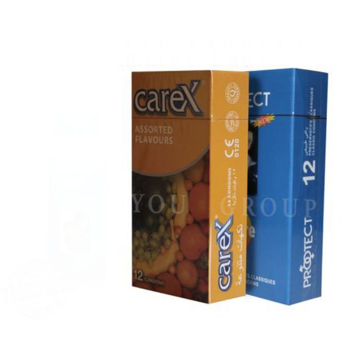 Carex 24 Préservatifs (Fruit + Nature )