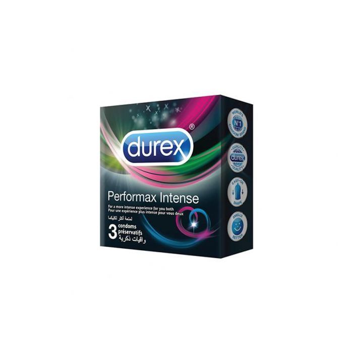 Durex Performa Intense - 3 Préservatifs