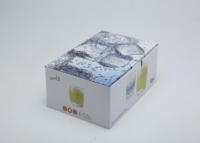 6 VERRES A EAU 284ML