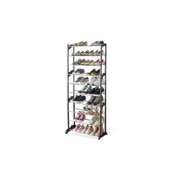 Étagère de rangement pour chaussures à 10 niveaux – Une excellente solution pour gagner de la place