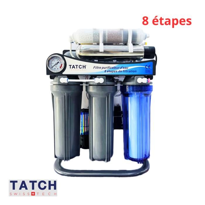 OSMOSEUR - FILTRE A EAU 8 ETAPES TATCH