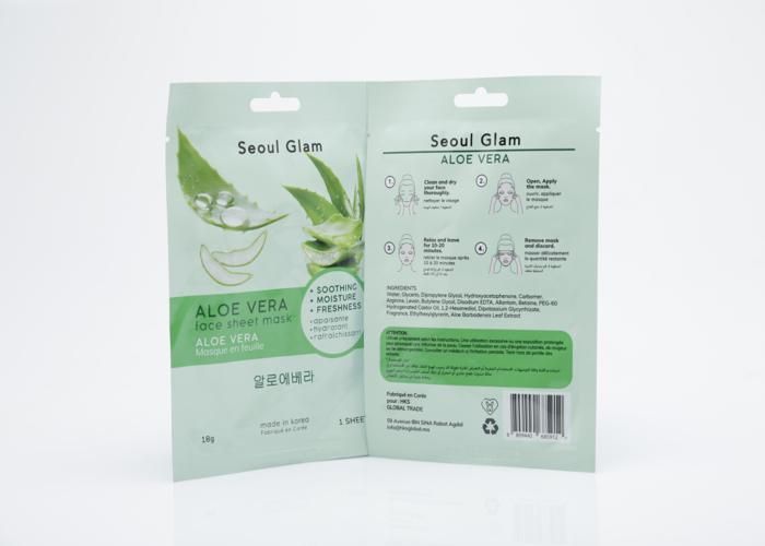 MASQUE EN FEUILLE ALOE VERA SEOUL GLAM 18G