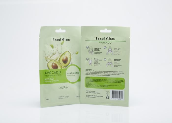 MASQUE EN FEUILLE AVOCAT SEOUL GLAM 18G