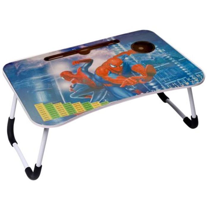 Table d'ordinateur pliante, Table d'étude Spiderman pour étude au lit