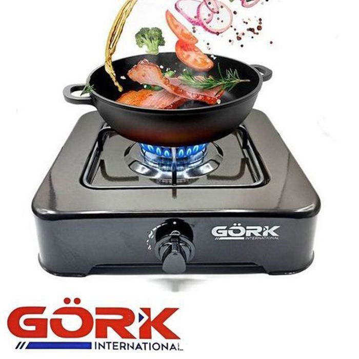 Gork Réchaud à gaz 1 brûleur couleur au hasard plaque de cuisson de 1 feu