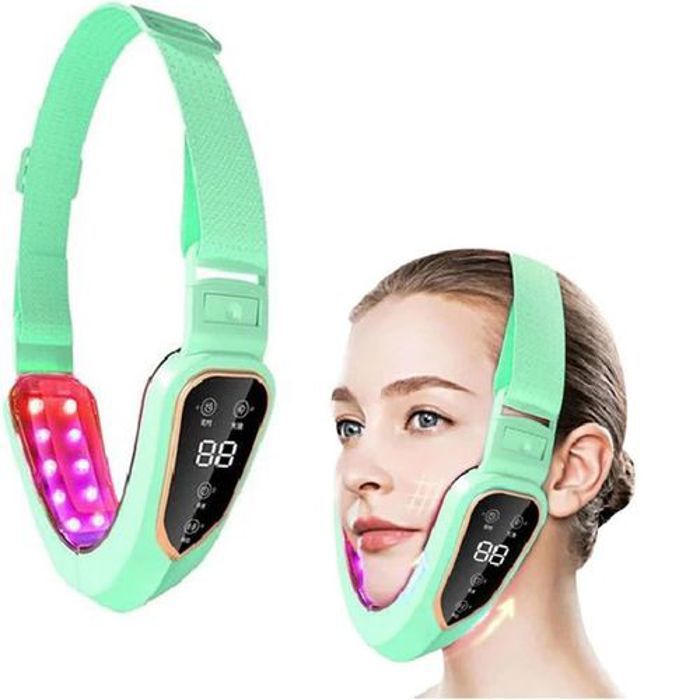 Appareil de lifting et réduction du double menton, Ceinture pour lifting de visage forme de V