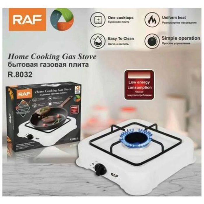 RAF Mini cuisinière à gaz portative, Réchaud à gaz à brûleur unique