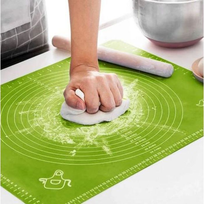Tapis de cuisson en silicone épais et antiadhésif Tapis de Pâte à rouler & Four