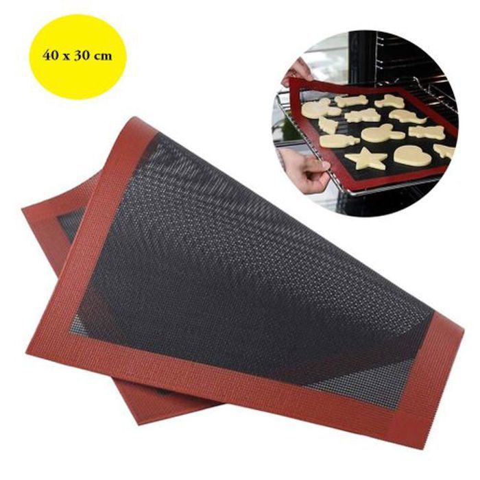 Tapis de Four en Silicone antiadhésif pour la cuisson des biscuits pain Macarons