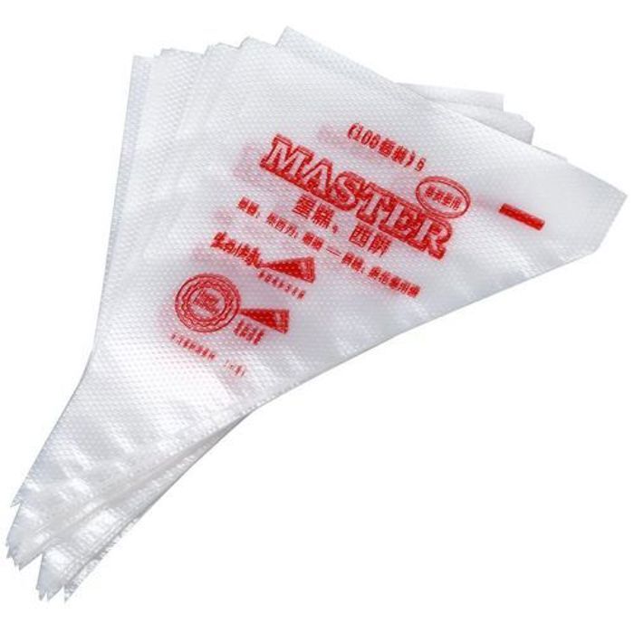 10pcs Poche a Douille Sachet Jetable Decoration Creme Patisserie Gateau