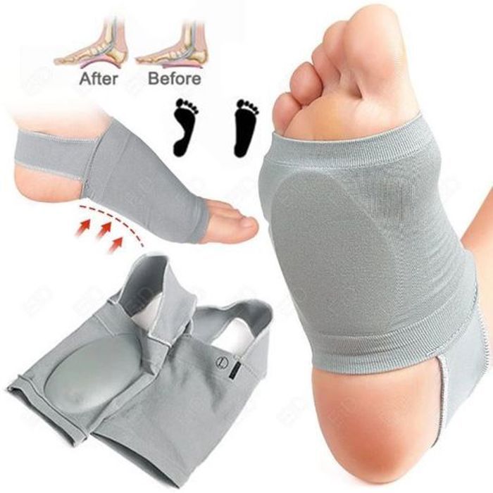 Semelles orthopédiques, Support d'arc de pied plat, coussinets pour chaussures