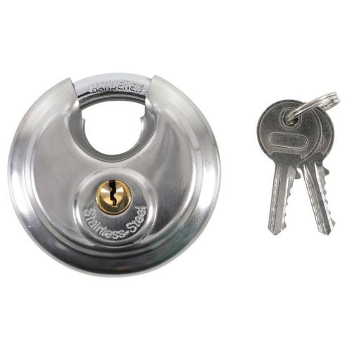 cadnas/ cadenas/ serrure / Verrou à disque en acier inoxydable