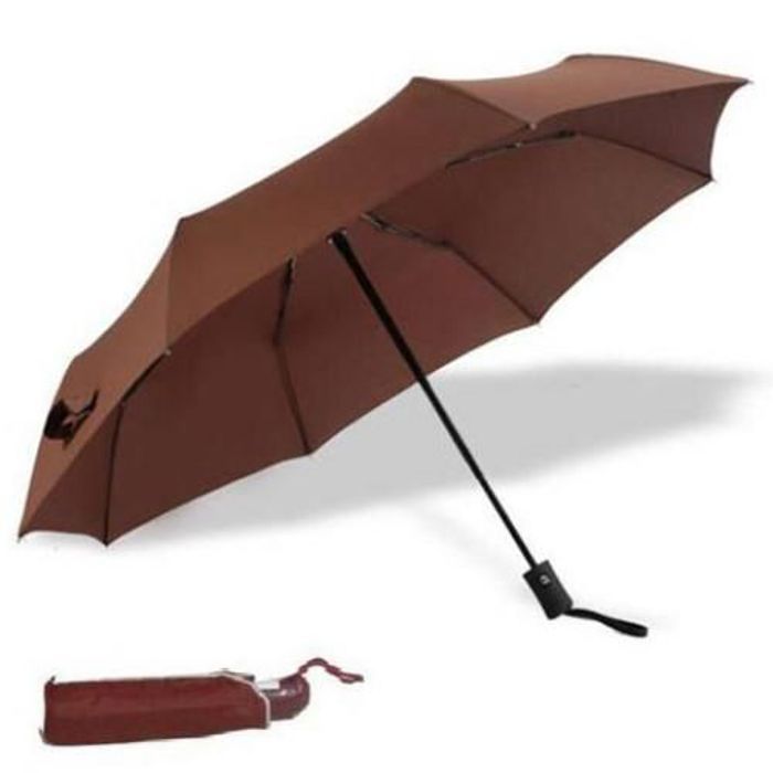 Parapluie Imperméable épais avec housse, Joli Umbrella pliable automatique