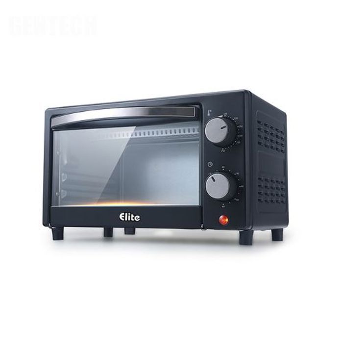 Elite Mini Four électrique 650W Noir 9L - Four-Grille Pain / Toaster