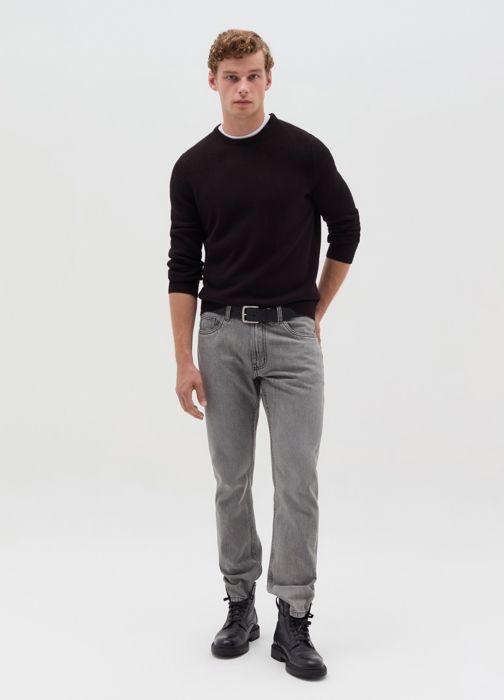 Pull col rond - Noir