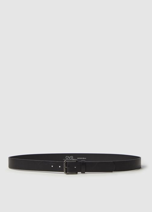 Ceinture - OVS - Black - Effet martelé - Boucle en métal - Synthétique