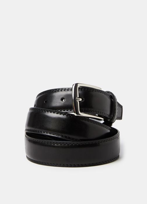 Ceinture avec boucle carrée - Black